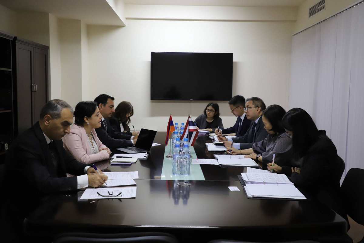 Political Consultations between the Ministries of Foreign Affairs of the Republic of Armenia and the Kingdom of Thailand