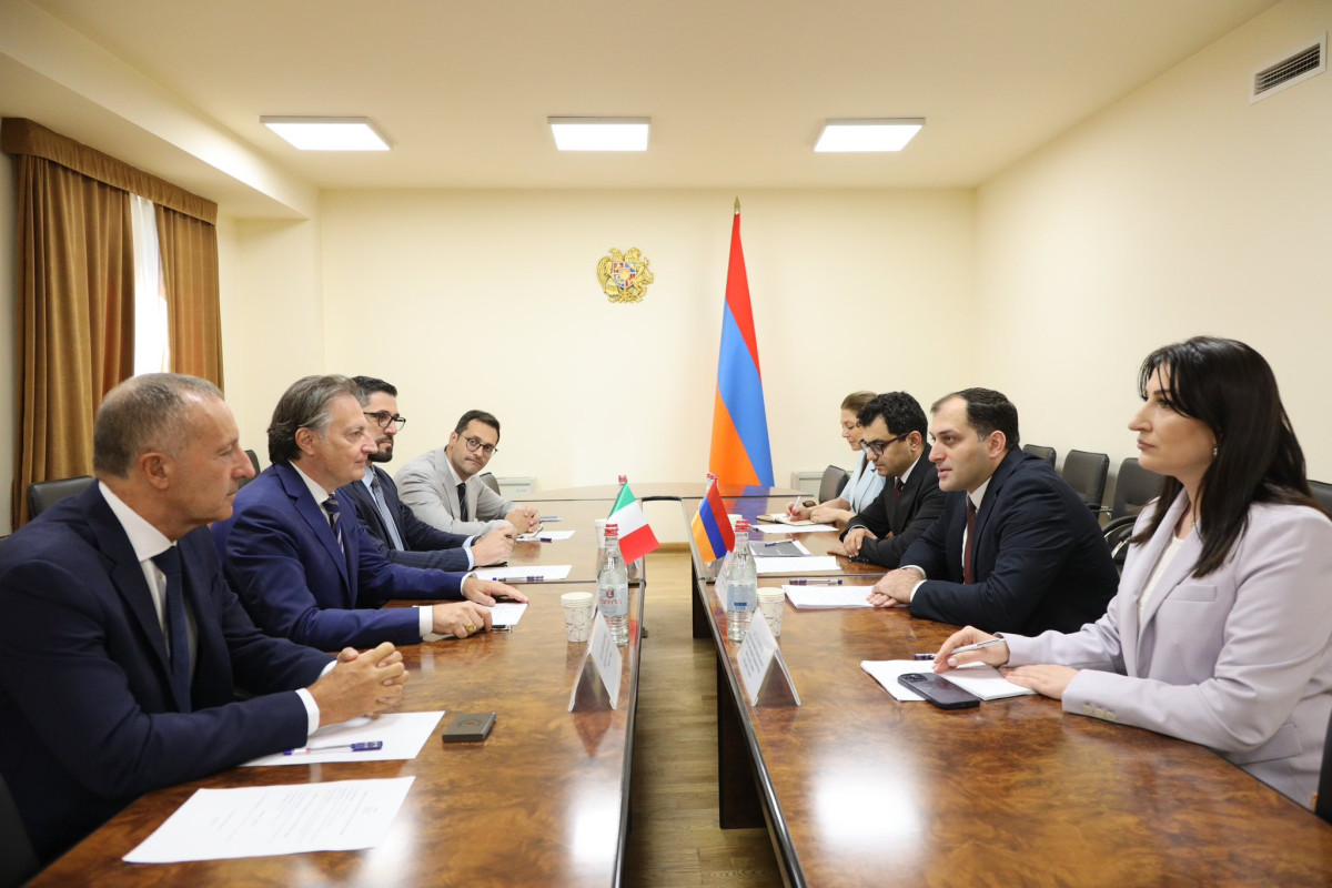 ԲՏԱ փոխնախարարն ու Իտալիայի դեսպանը քննարկել են համագործակցության հնարավորությունները. ձեռք են բերվել պայմանավորվածություններ