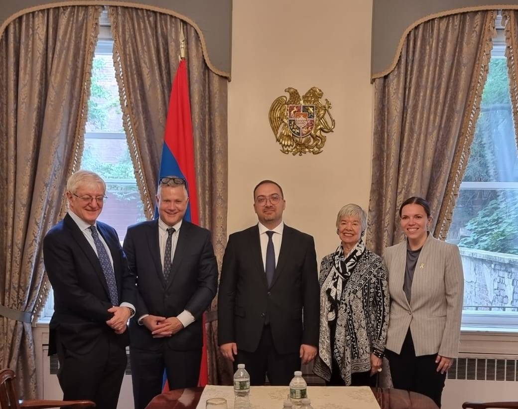 Մտքեր են փոխանակվել Հայաստան-Իսրայել հարաբերությունների շուրջ. Դավիթ Կարապետյանը հանդիպել է Ամերիկայի հրեական կոմիտեի ներկայացուցիչների հետ