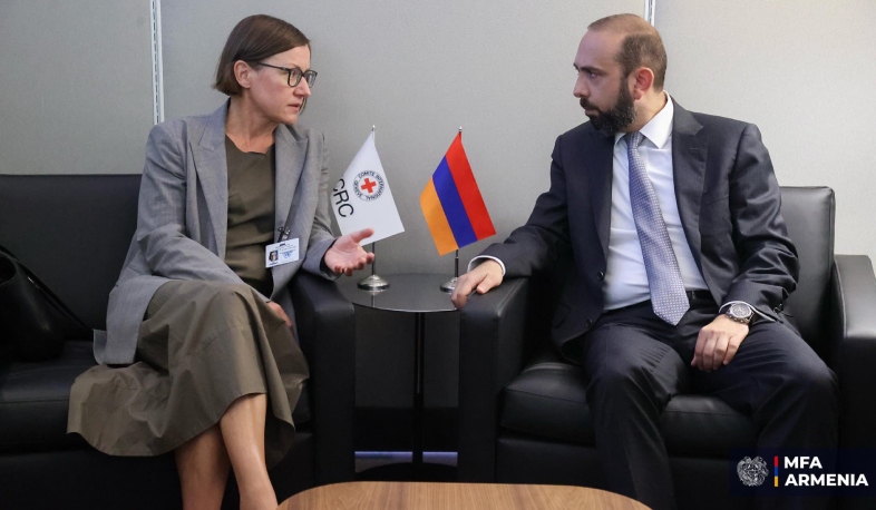 Արարատ Միրզոյանը ԿԽՄԿ նախագահի հետ անդրադարձել է Ադրբեջանում պահվող հայ ռազմագերիների խնդիրներին