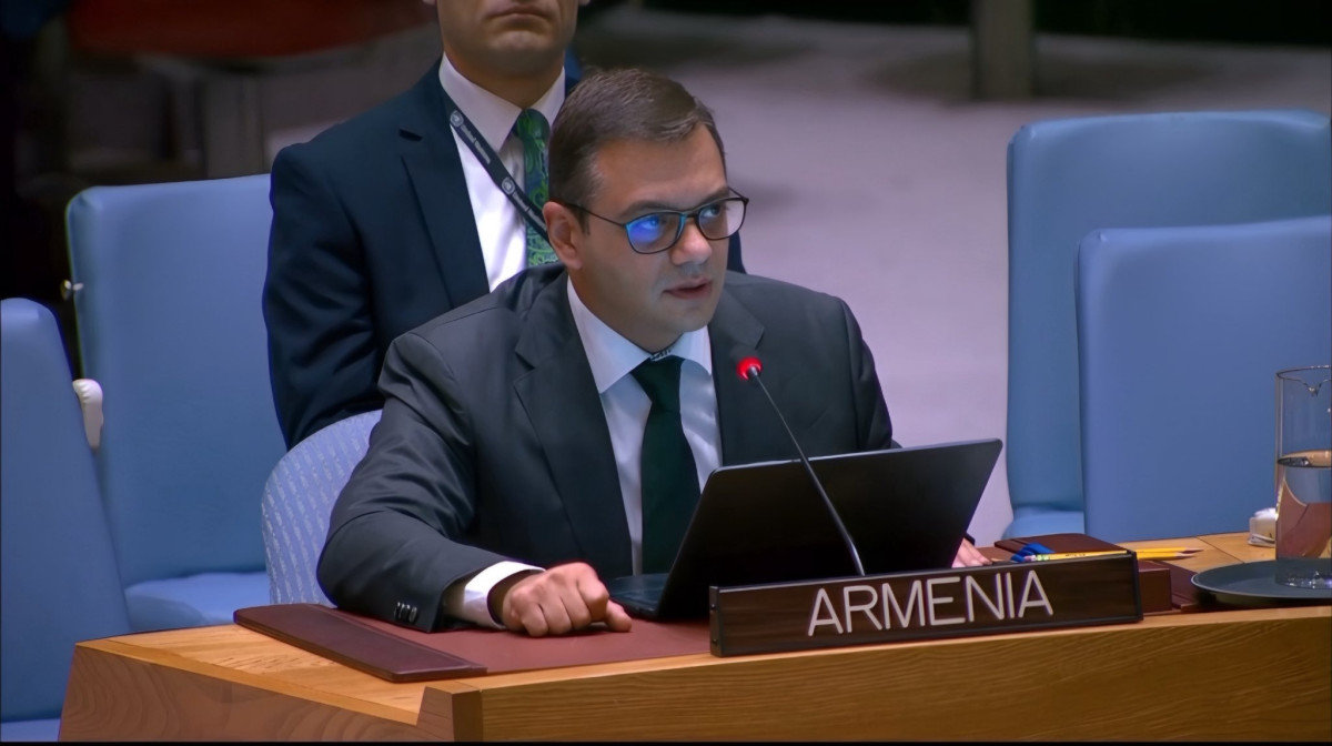 Deputy Foreign Minister of Armenia participated at UNSC Open Debate on 'Artificial Intelligence and International Peace and Security'