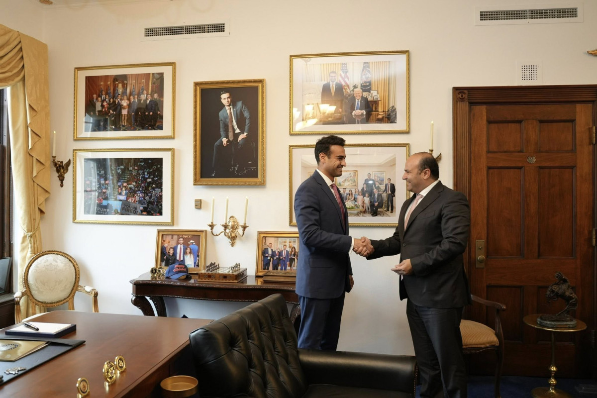 Narek Mkrtchyan and Congressman Hamadeh discussed prospects for development and deepening of Armenia-US bilateral agenda