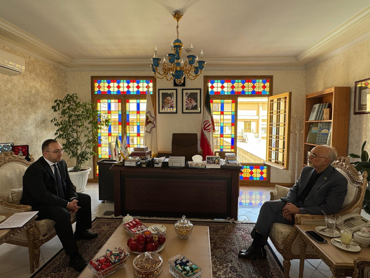 Meeting of Secretary General of Foreign Ministry of Armenia with Head of Iranology foundation