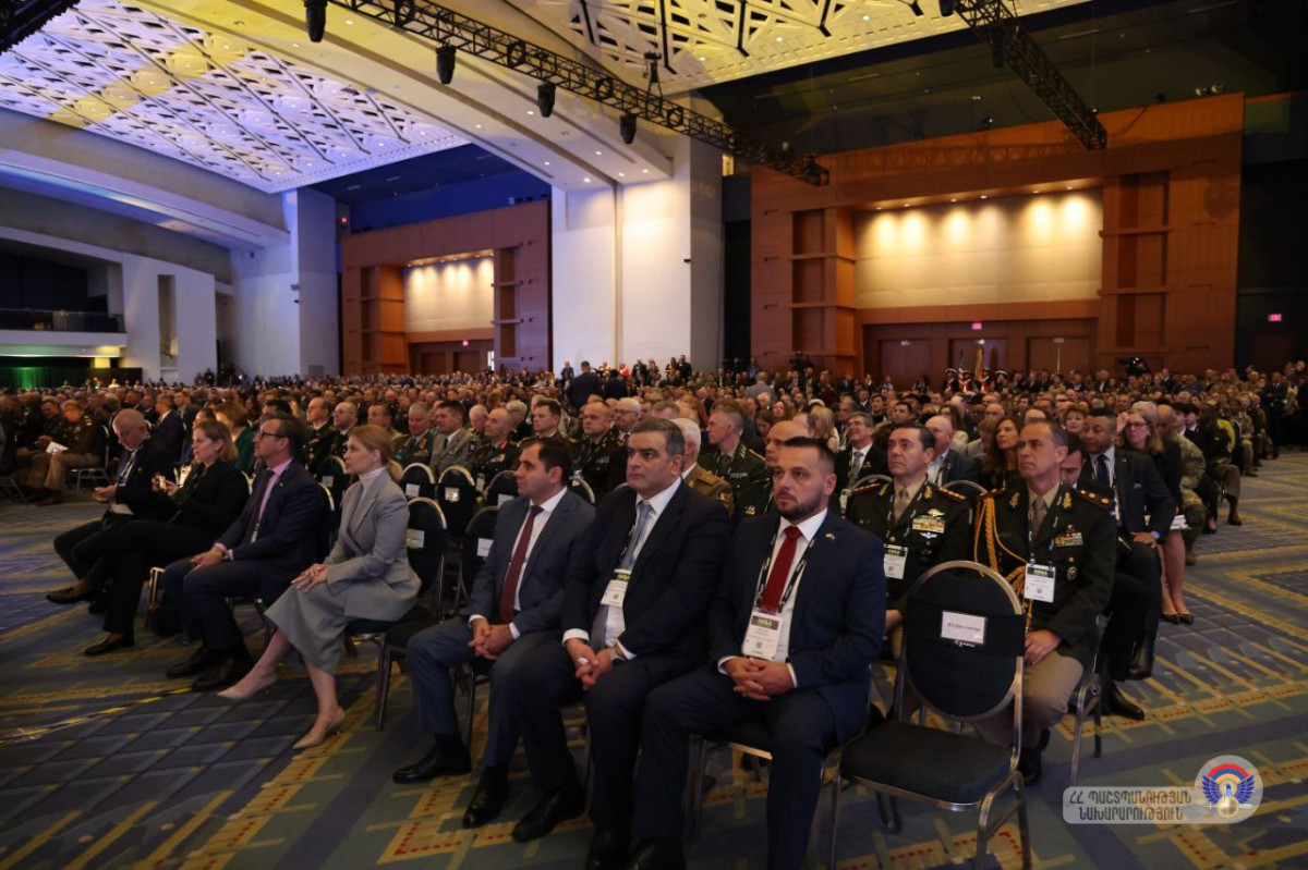 Papikyan participated in the opening ceremony of the AUSA Exposition in Washington