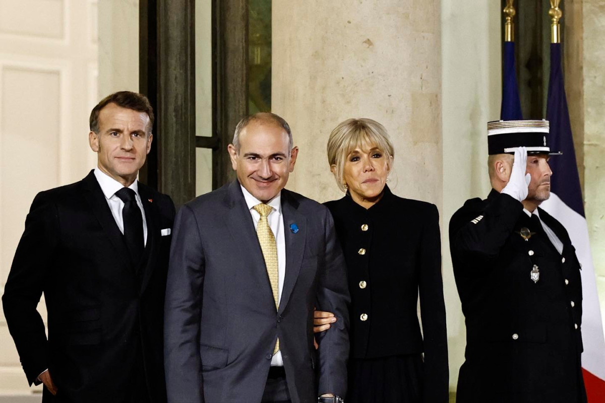Armenia’s Prime Minister attends dinner hosted by Emmanuel Macron