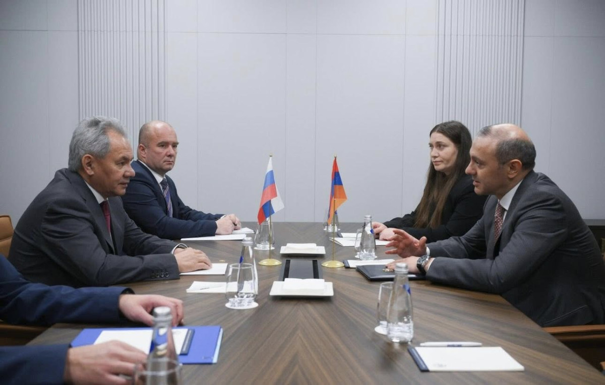 Արմեն Գրիգորյանն ու Սերգեյ Շոյգուն  քննարկել են Հայաստանի և Ռուսաստանի միջև առկա երկկողմ հարաբերությունների օրակարգը