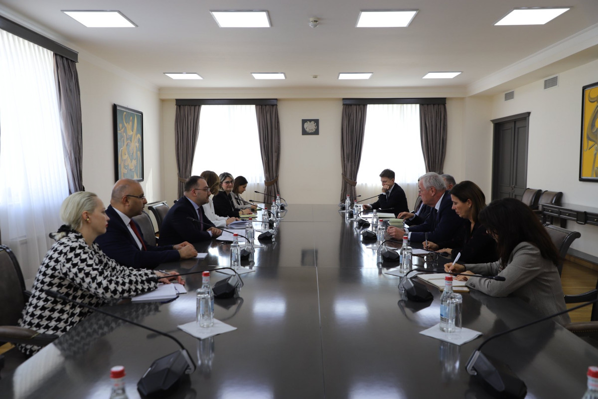 Meeting of Secretary General of Ministry of Foreign Affairs of Armenia with Deputy Director-General of European Commission’s Directorate-General for Migration and Home Affairs
