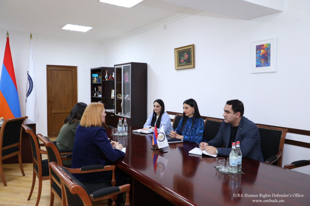 Human Rights Defender discussed new directions of cooperation with the Raoul Wallenberg Institute