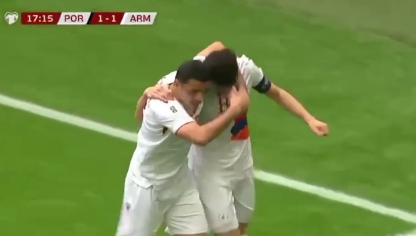Պորտուգալիա-Հայաստան հաշիվը հավասարեցվեց՝ 1:1