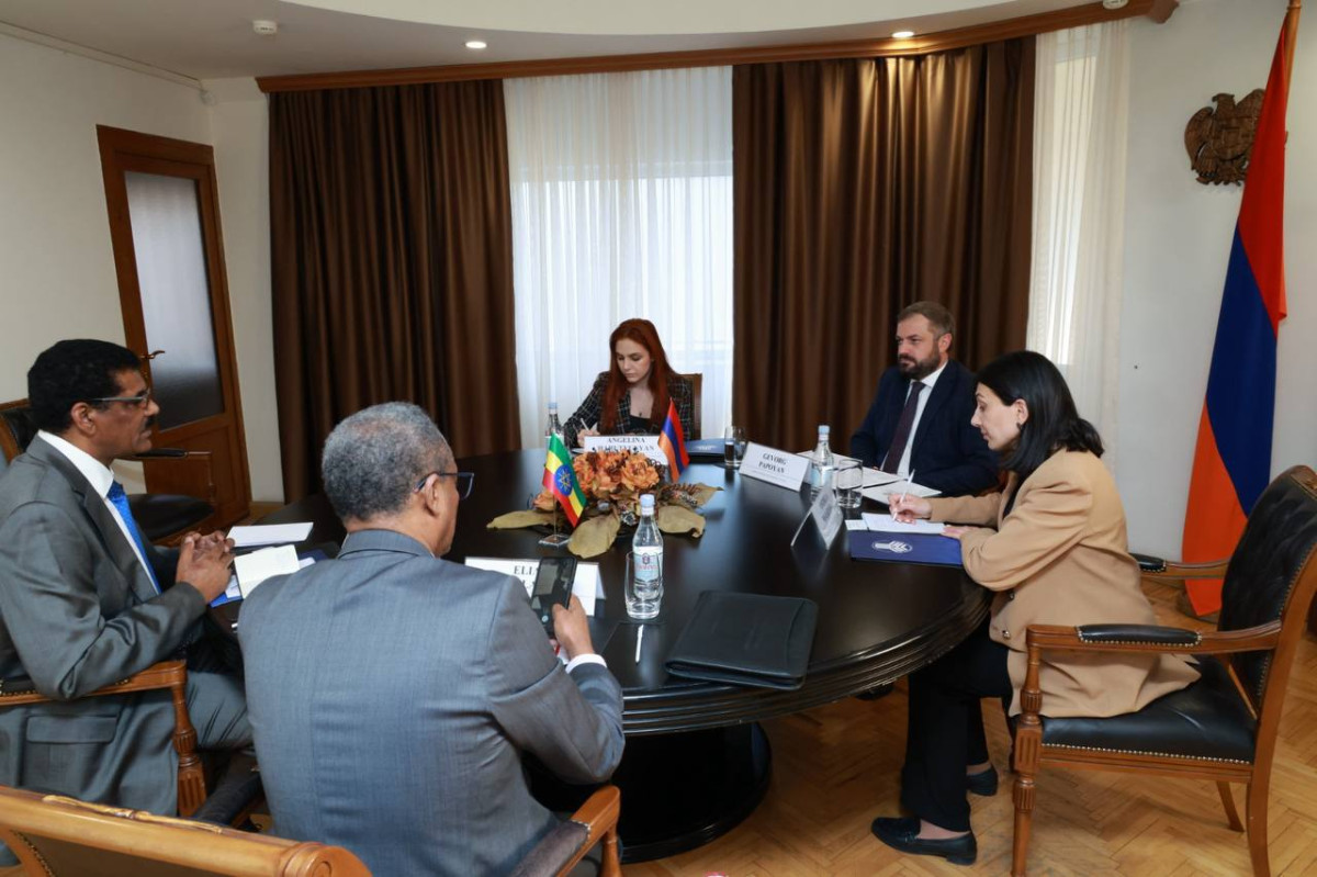 Գևորգ Պապոյանն ու Եթովպիայի դեսպանը մտքեր են փոխանակել Երևանի և Ադիս Աբեբայի միջև ուղիղ ավիաչվերթների կազմակերպման վերաբերյալ