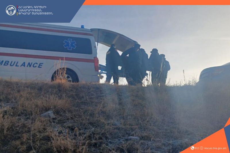 Ավտոմեքենան դուրս է եկել ճանապարհի երթևեկելի հատվածից և շրջվել. կան տուժածներ
