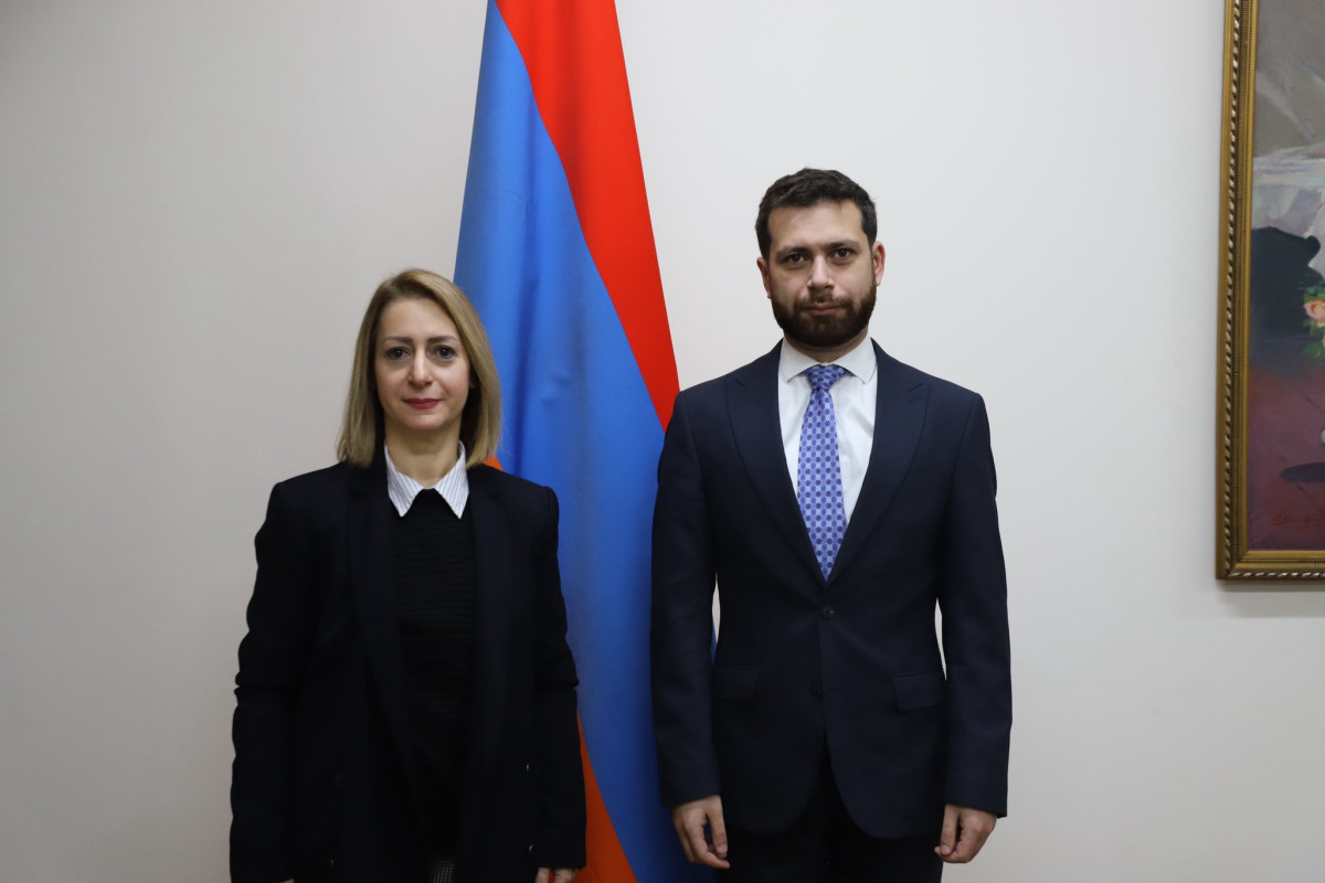 Հայաստանում Լիբանանի նորանշանակ դեսպանն իր հավատարմագրերի պատճենն է հանձնել ՀՀ ԱԳ նախարարի տեղակալին