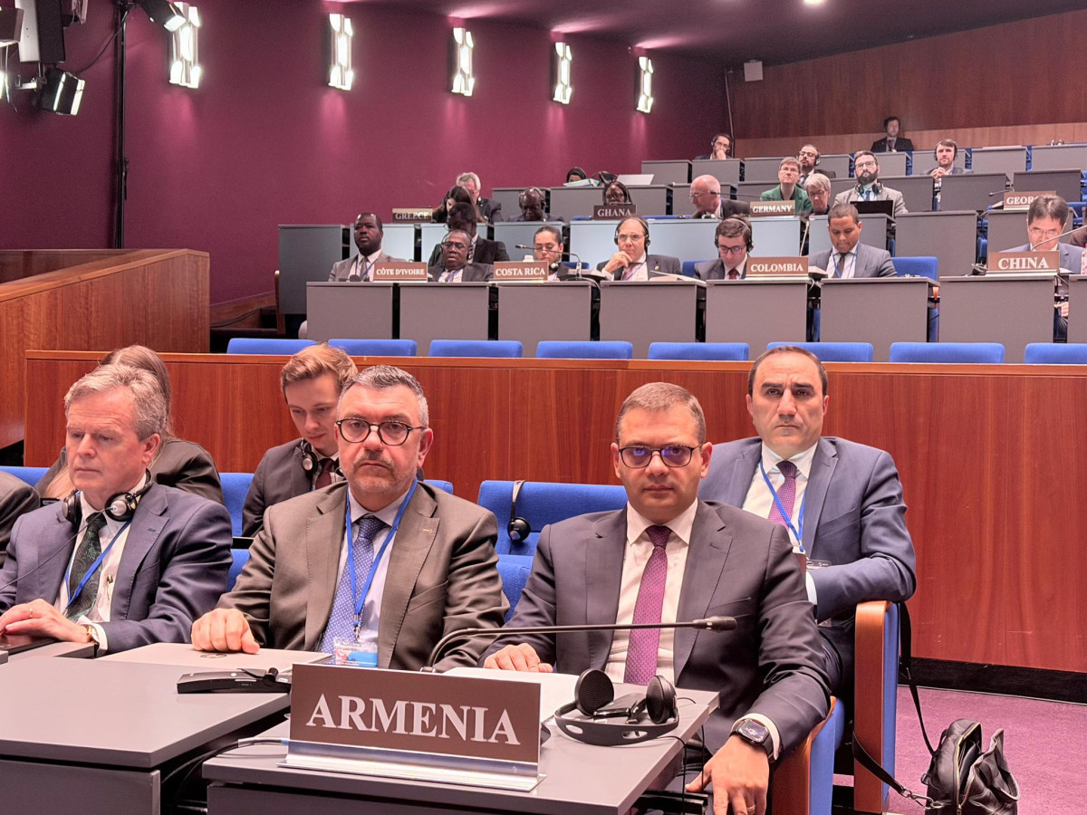 Armenia assumes chairmanship of Committee of the Whole of Organization for Prohibition of Chemical Weapons
