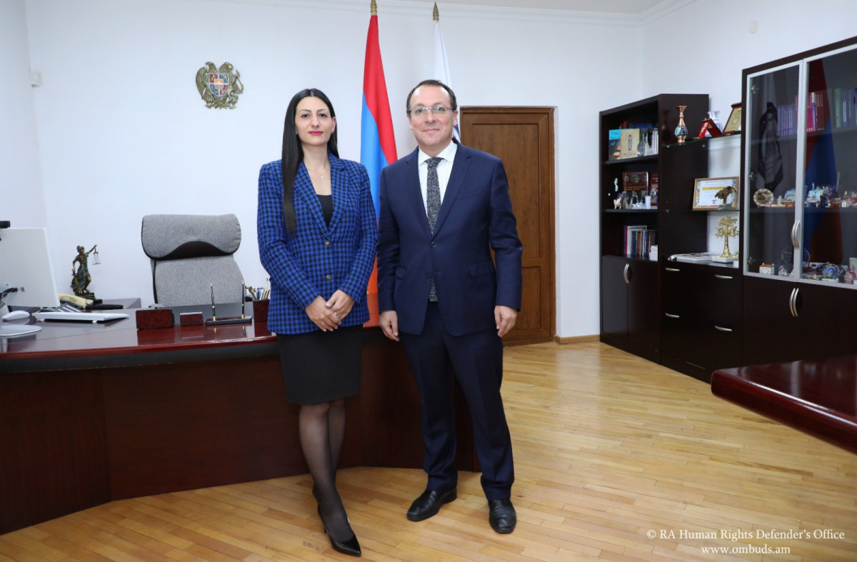 ՄԻՊ-ը ԵԱՀԿ ԽՎ փոխնախագահին է ներկայացրել ՀՀ-ում մարդու իրավունքների պաշտպանության ոլորտում առկա մարտահրավերները