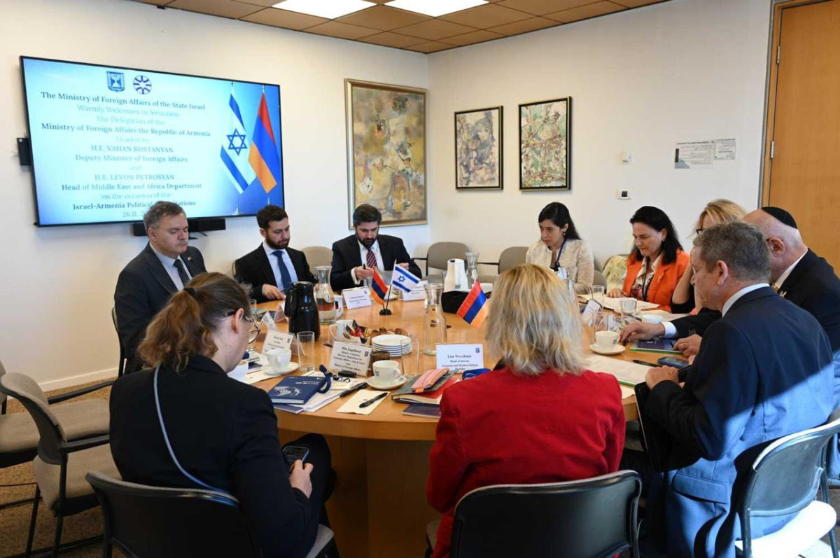 Քաղաքական խորհրդակցություններ՝ Հայաստանի և Իսրայելի ԱԳՆ-ների միջև