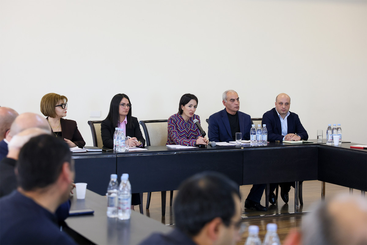 Ժաննա Անդրեասյանը հանդիպել է մարզական ֆեդերացիաների ներկայացուցիչների հետ