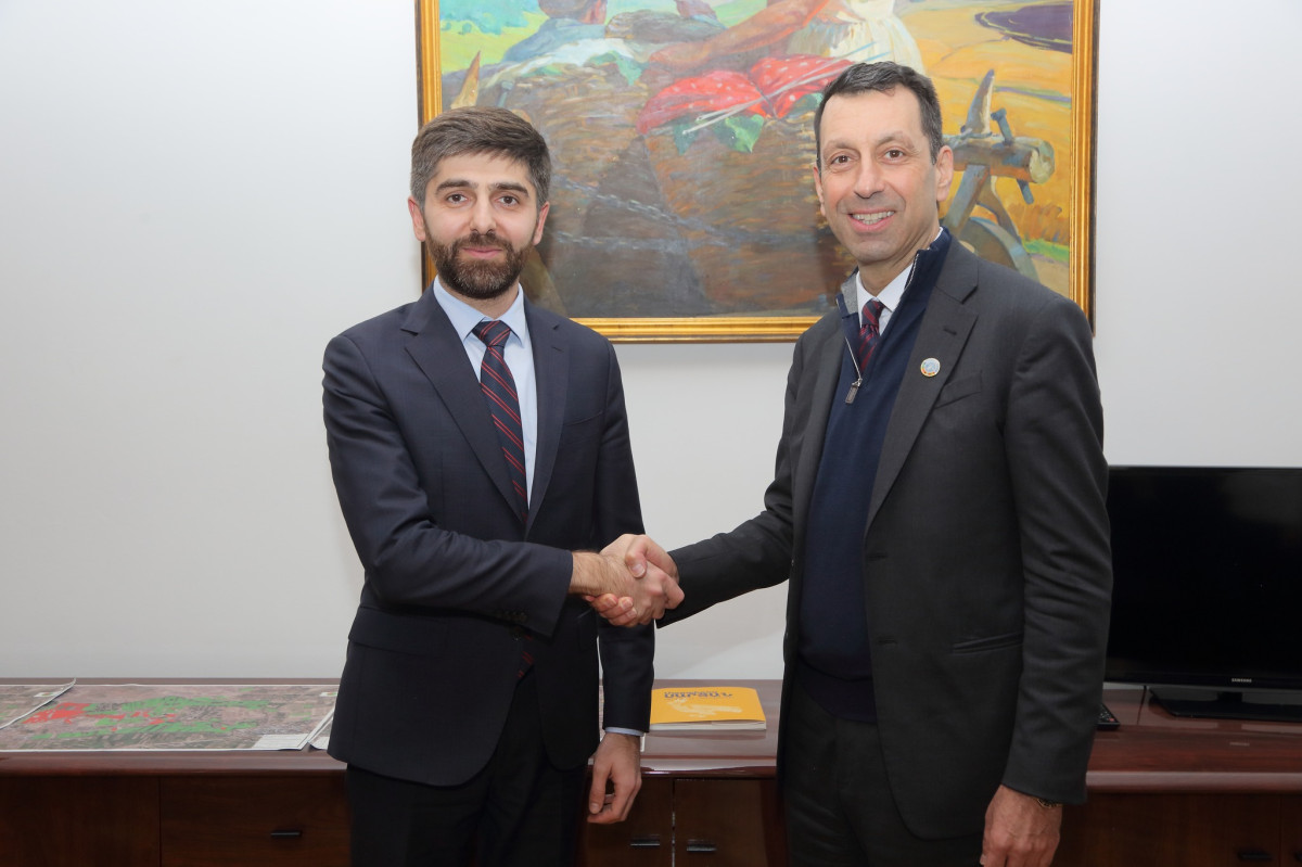 Deputy Minister of Economy and FAO Representative discuss issues related to agrobiodiversity