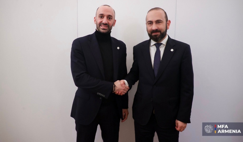 Meeting between Foreign Minister of Armenia and Minister Delegate for Europe Affairs of Ministry for Europe and Foreign Affairs of France