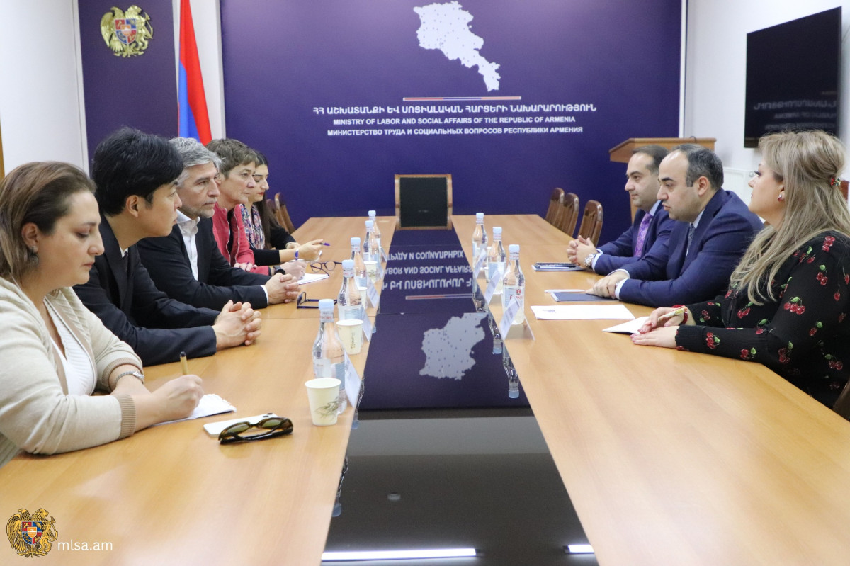 ԱՍՀ նախարարի տեղակալը հանդիպել է Աշխատանքի միջազգային կազմակերպության ներկայացուցիչների հետ