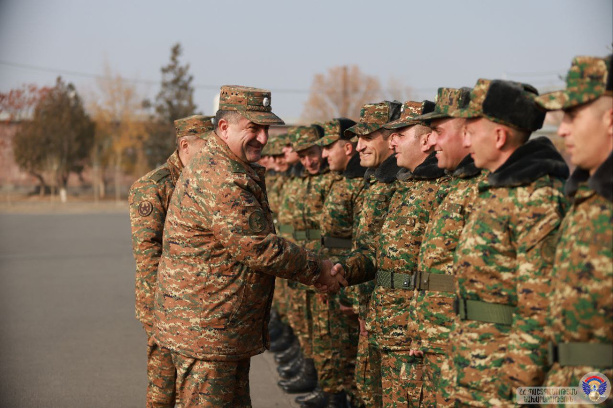 ՀՀ ԶՈՒ-ում անցկացվել է սերժանտական համակարգի զինծառայողների երդման հանդիսավոր արարողություն