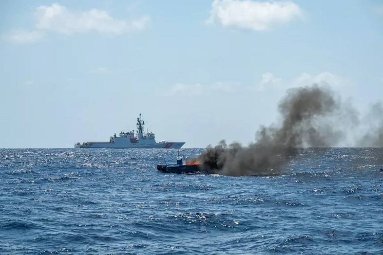 US strikes another boat in the Eastern Pacific, killing four, amid escalating questions about its counter-drug offensive