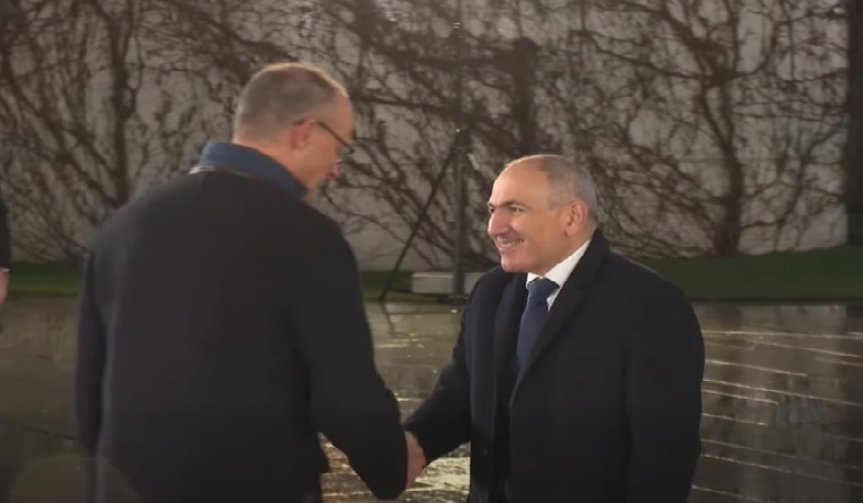 Премьер-министр Армении Никол Пашинян встретился с канцлером Германии Фридрихом Мерцем