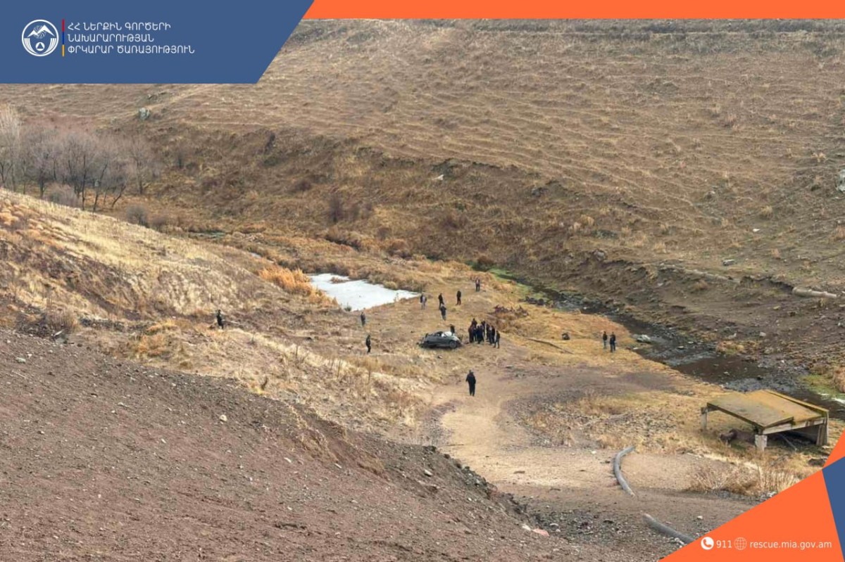 Դդմաշեն գյուղի մոտ մեքենան գլորվել է ձորը. կա զոհ