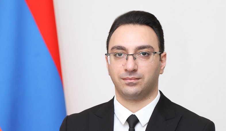 Համլետ Հարությունյանը նշանակվել է արդարադատության նախարարության գլխավոր քարտուղար