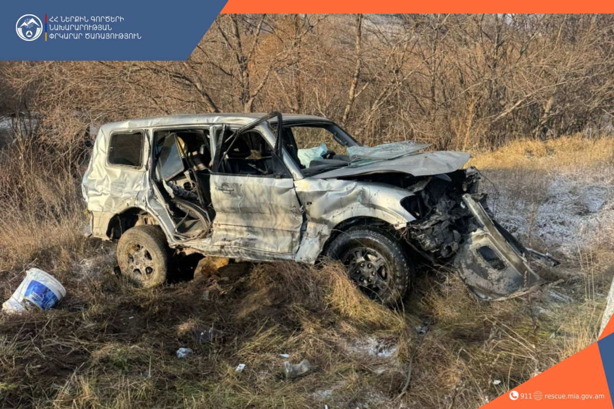 ՃՏՊ Սպիտակ-Գյումրի ավտոճանապարհին. կա տուժած