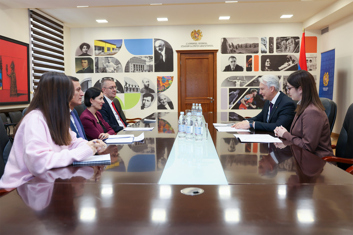 ԿԳՄՍՆ-ում քննարկվել են Հայաստան–Ուկրաինա կրթական և գիտական համագործակցության հեռանկարները