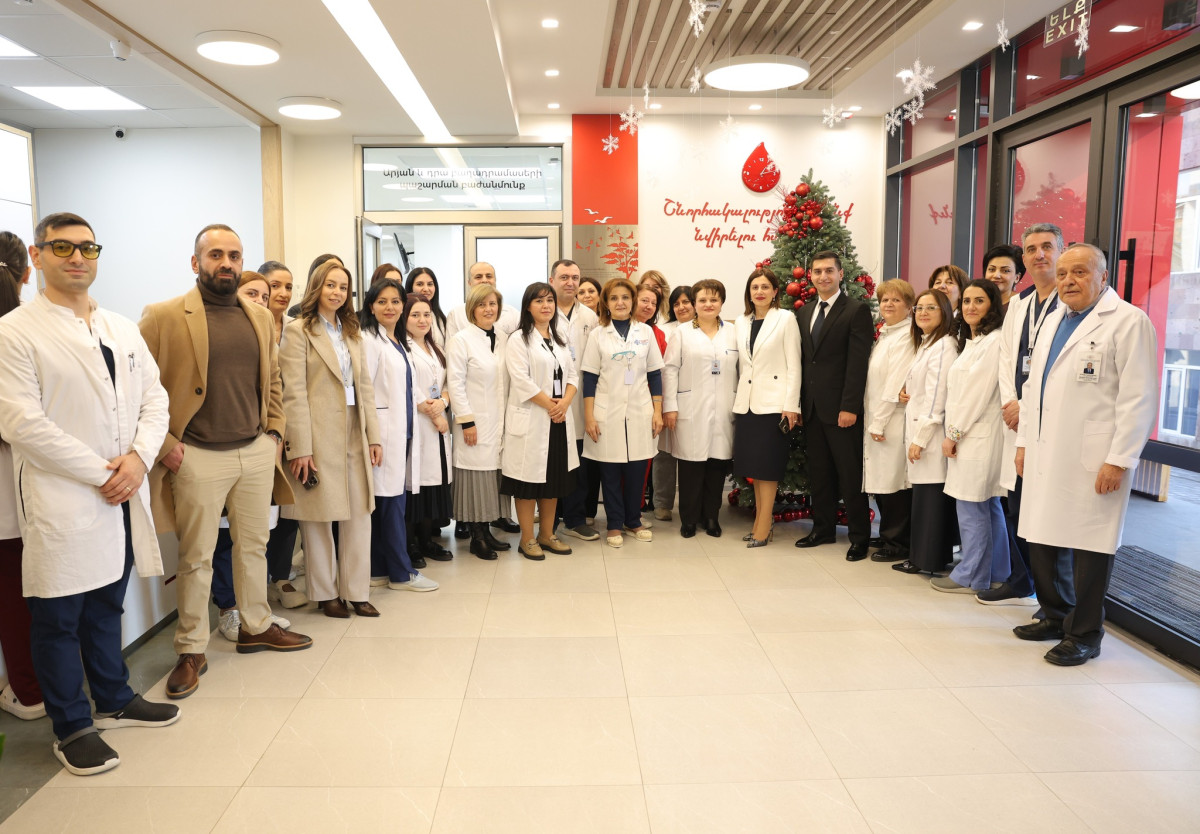 «Միասնություն` կյանքի համար». արյունատվության այս տարվա արշավն ամփոփվեց «Յոլյան» արյունաբանության կենտրոնում