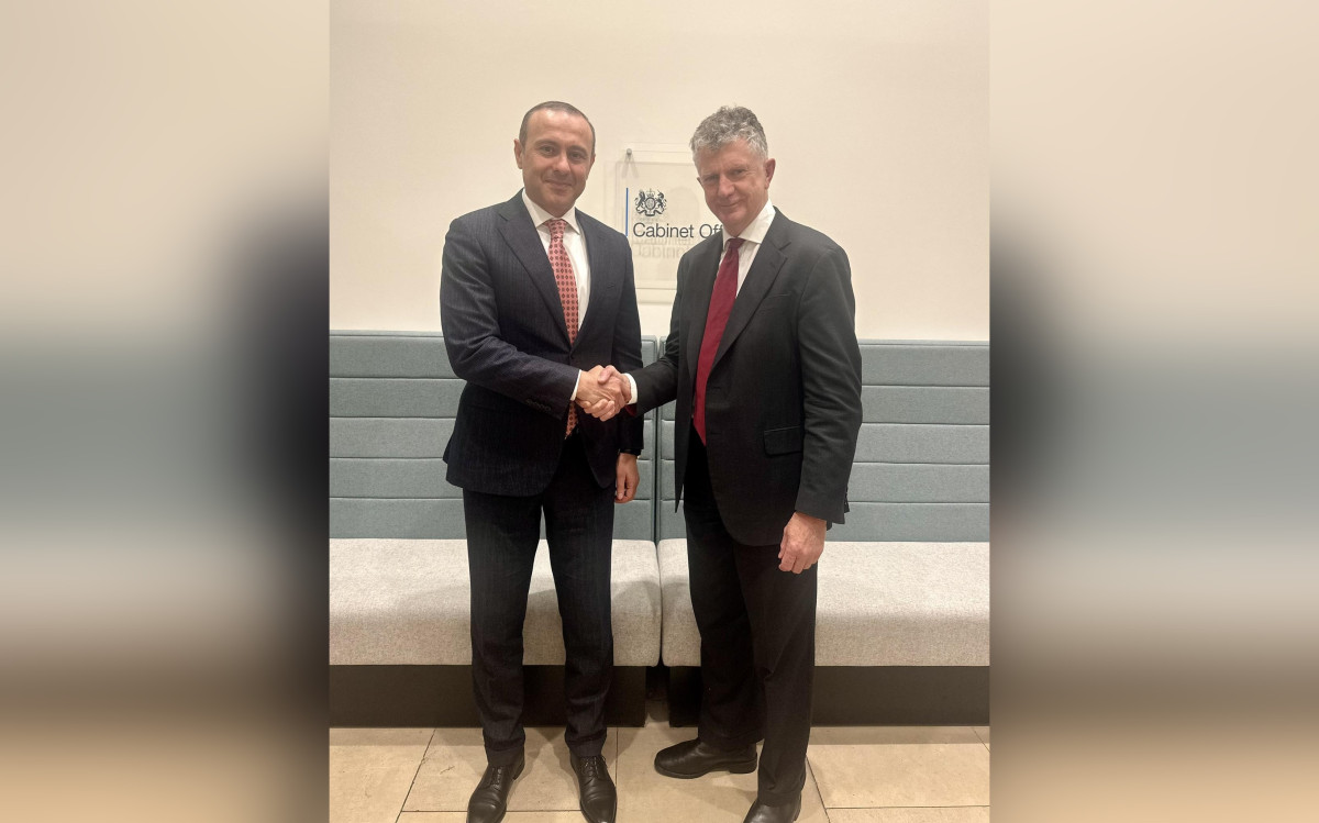 TŞ katibi Böyük Britaniya baş nazirinin müşaviri ilə görüşdə regionda yaradılmış sülhün institusionallaşdırılmasının vacibliyini vurğulayıb