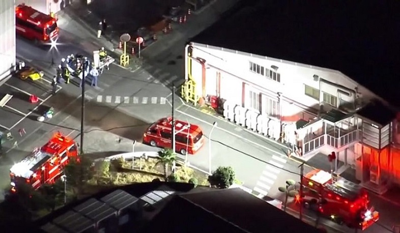 At least 15 injured in attack on Japanese factory