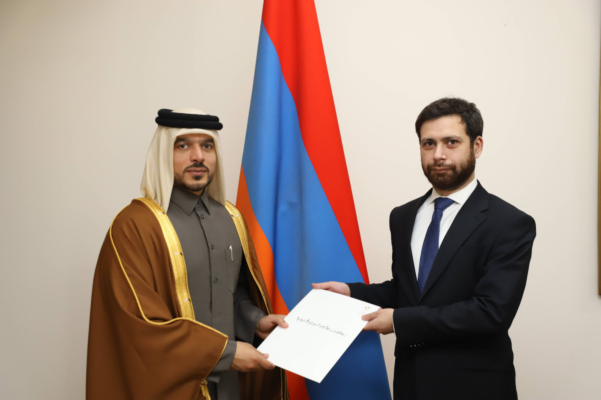 ԱԳ նախարարի տեղակալն ընդունել է Կատարի նորանշանակ դեսպանին