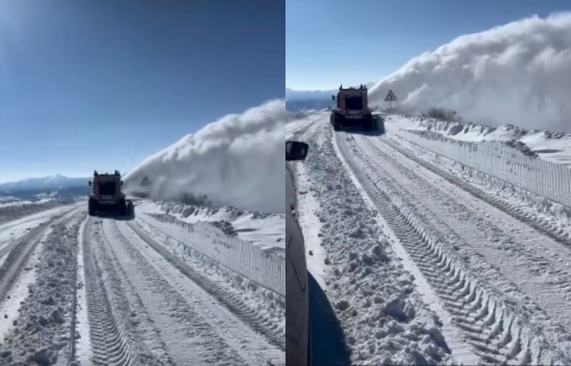 Շնորհակալություն երբեմն մինչև -30°C ցրտի պայմաններում 24 ժամ ճանապարհներ մաքրող մեր գործընկերներին. Խուդաթյան