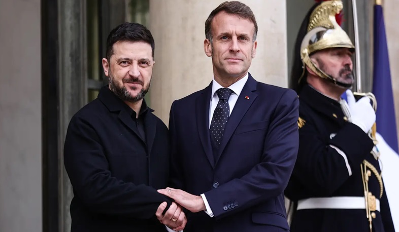 Macron talks with Zelenskiy before 'Coalition of the Willing' meeting in Paris