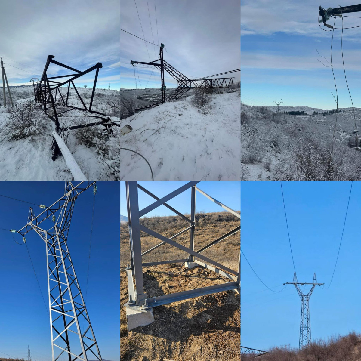 Ավարտվել են Այրում 35կՎ օդային գծի վթարավերականգնողական աշխատանքները. ՀԷՑ