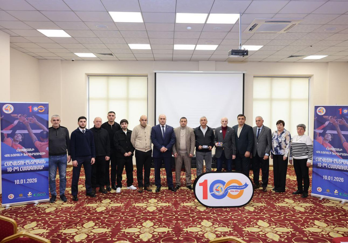 2026 թվականին հայկական վոլեյբոլը կնշի 100-ամյա հոբելյանը