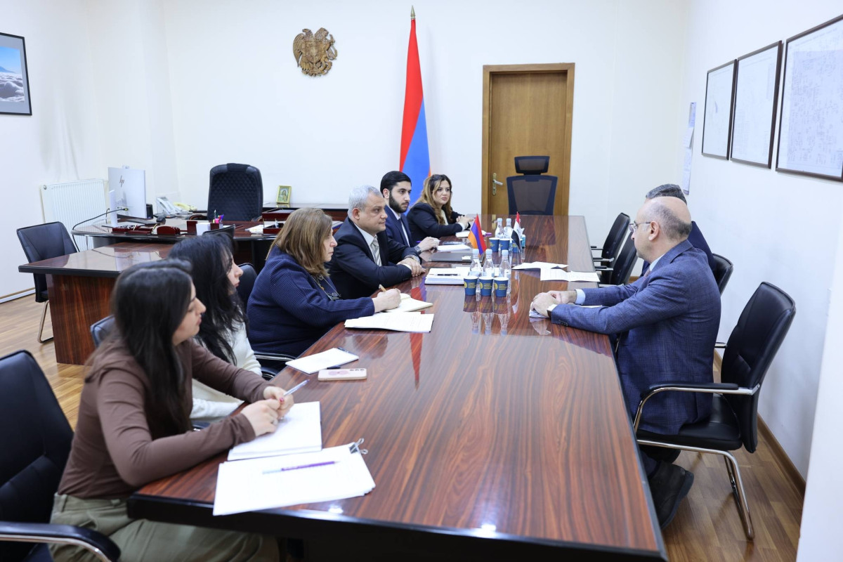 Քննարկվել է էներգետիկայի բնագավառում Իրաքի հետ համագործակցությունը
