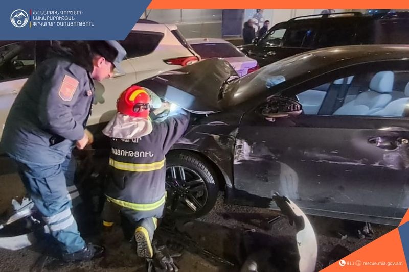 Երևանում բախվել են ավտոմեքենաներ․ կան տուժածներ