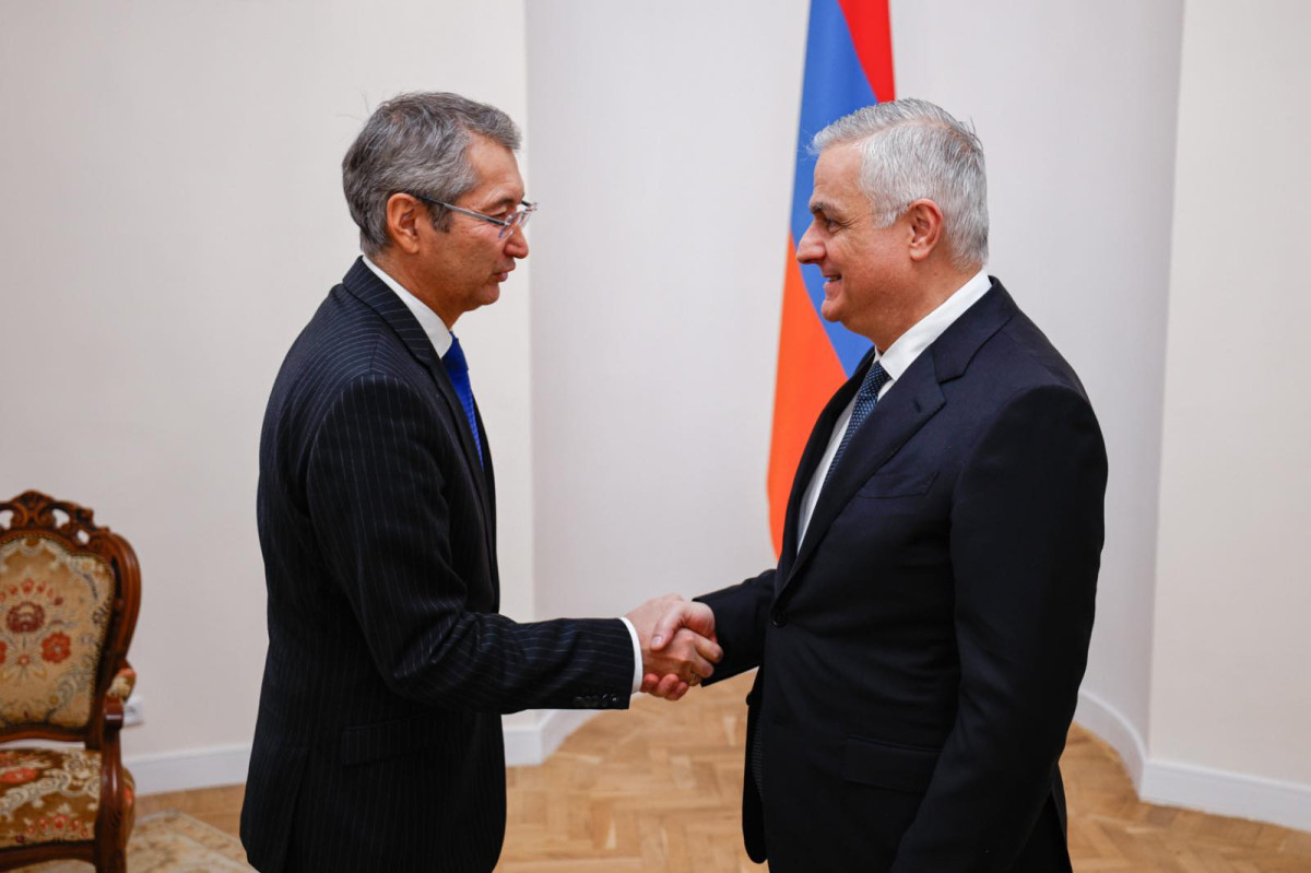 Մհեր Գրիգորյանը և Բոլատ Իմանբաևը քննարկել են Հայաստան-Ղազախստան հարաբերություններին առնչվող հարցեր