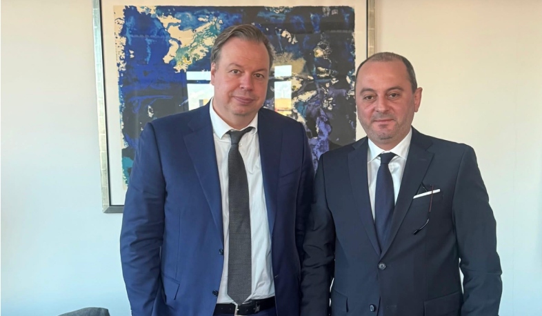 Հայաստանից Գերմանիա արտահանման ծավալները կաճեն. դեսպանը հանդիպել է Անտոնին Ֆինկելնբուրգի հետ