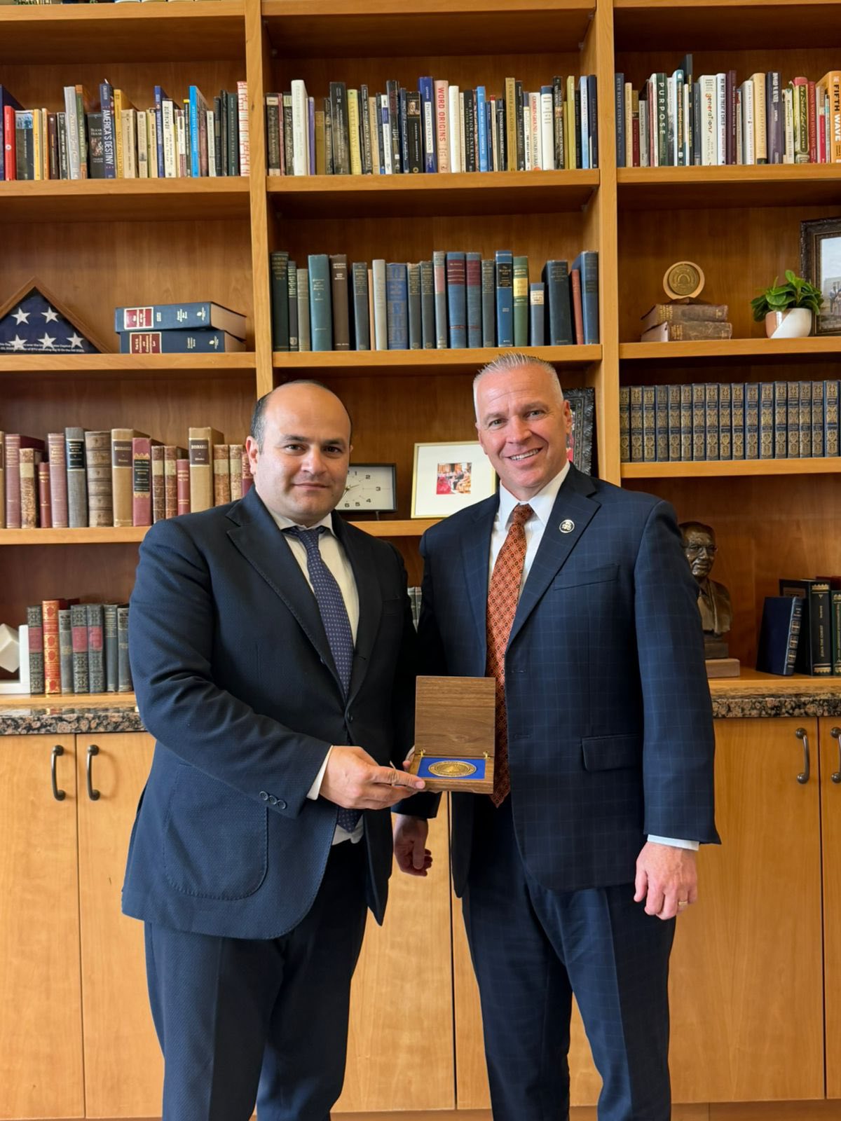 Ambassador Mkrtchyan discussed possible areas of cooperation with President of Brigham Young University in Utah