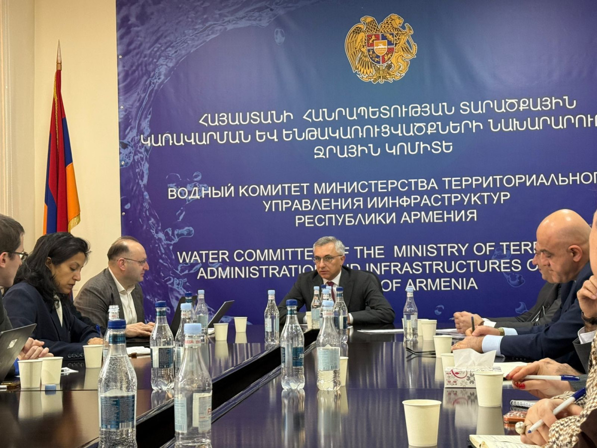 Մշակվելու է ջրային ոլորտի ռազմավարական ծրագիր. հանդիպում ՀԲ պատվիրակության հետ