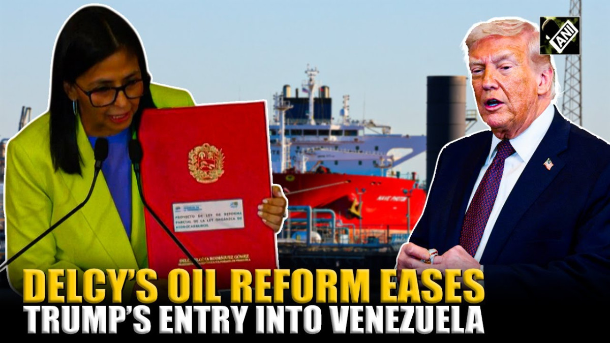 Venezuela’s Rodriguez signs oil law reform, says Trump will lift airspace restrictions