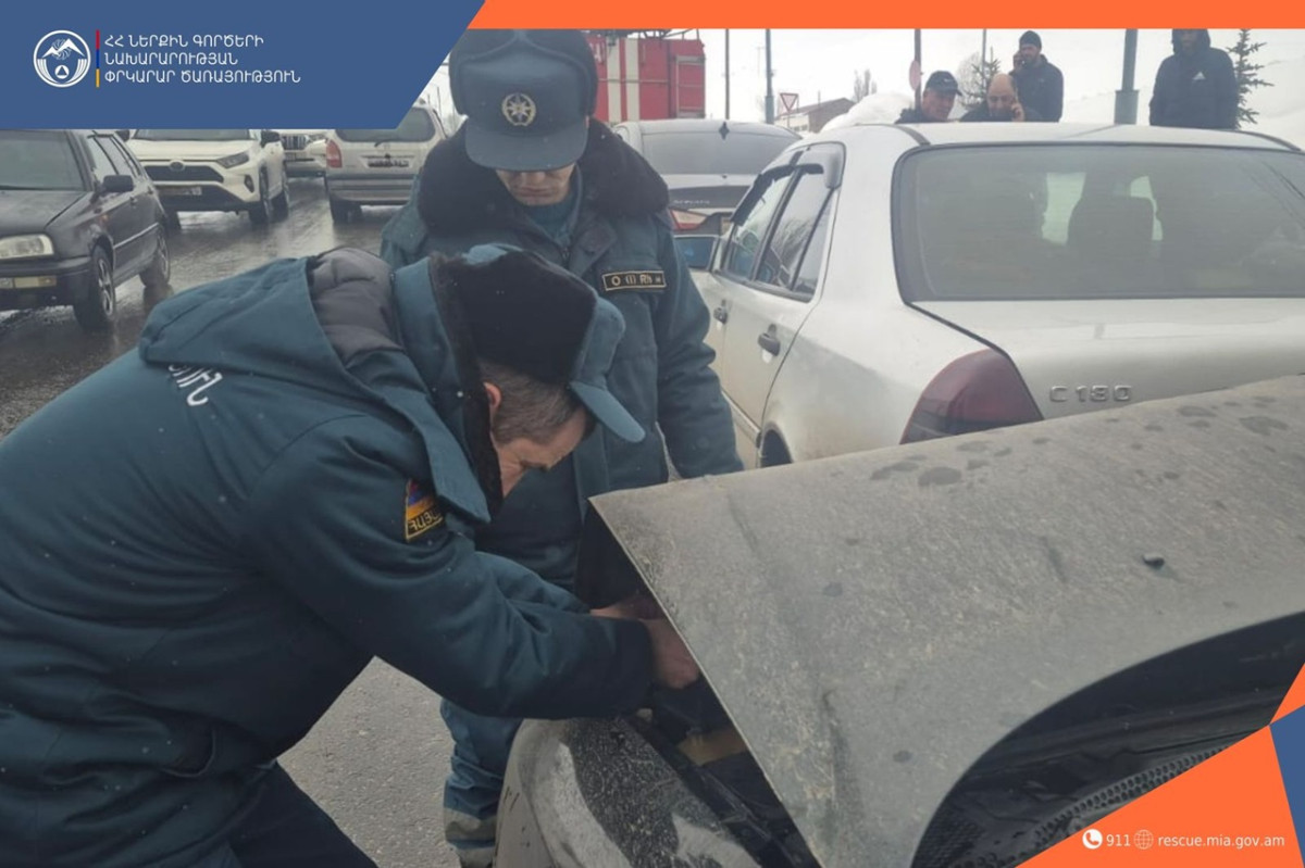 Հրազդան քաղաքում բախվել է 4 ավտոմեքենա