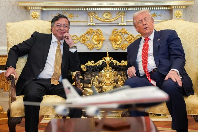 Президент Колумбии Петро встретился с Трампом в Белом доме