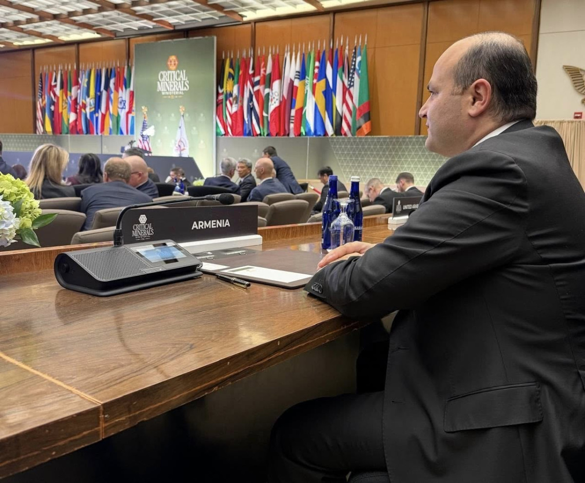 Narek Mkrtçyan Marko Rubionun dəvət etdiyi konfransda iştirak edib