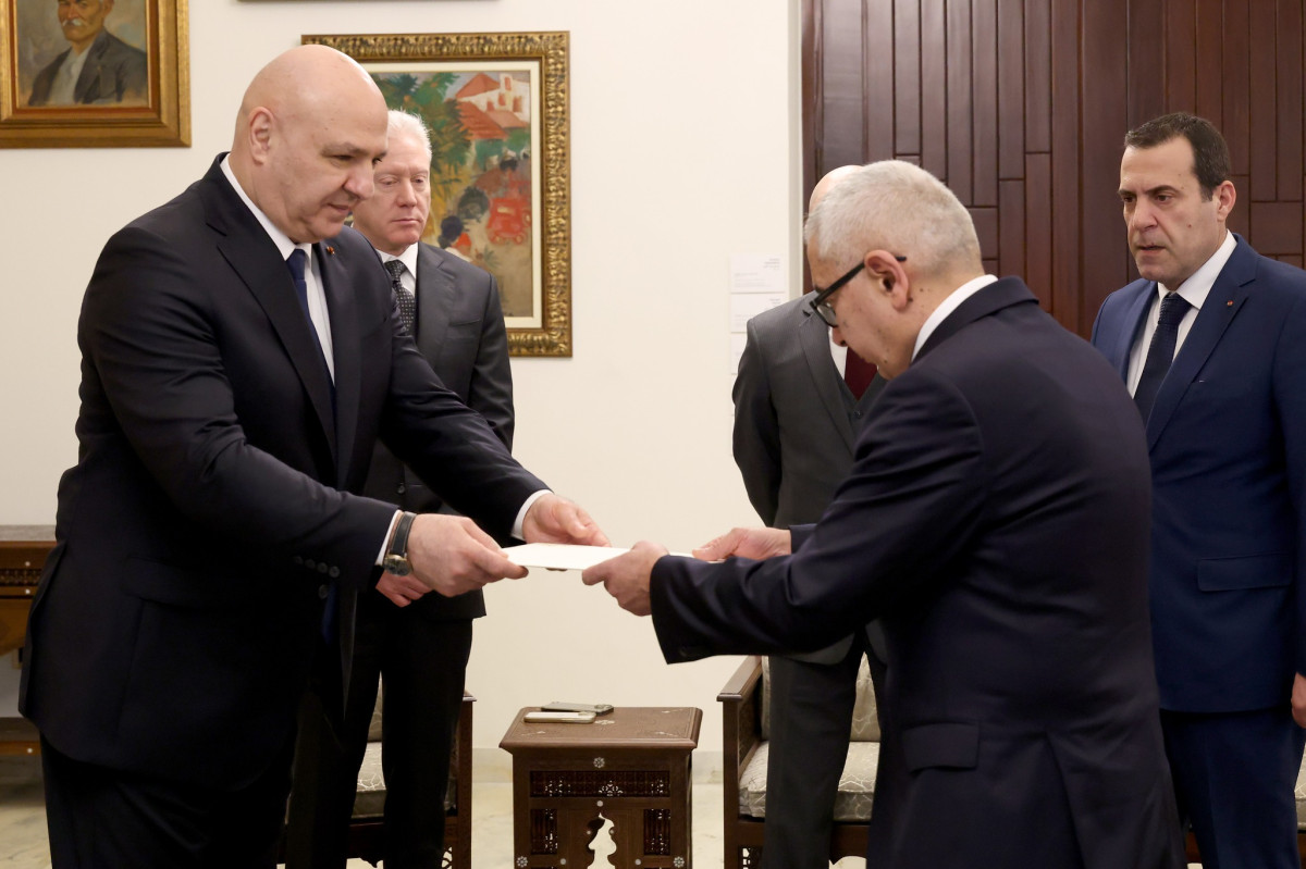 Դեսպան Սարմեն Բաղդասարյանը հավատարմագրերն է հանձնել Լիբանանի նախագահին