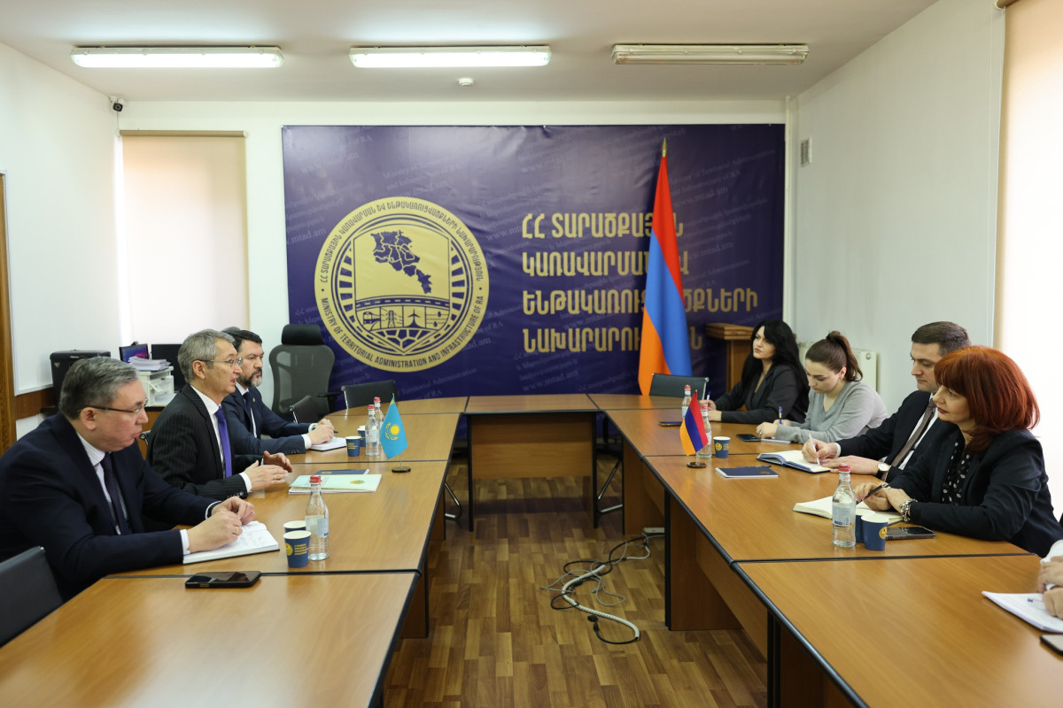 Քննարկվել են Հայաստան-Ղազախստան ուղիղ չվերթերի վերականգնման հարցեր